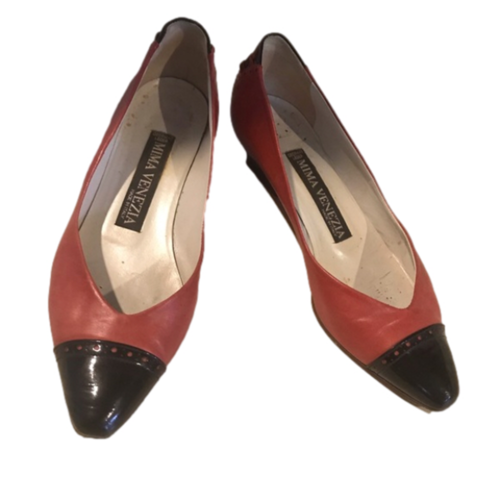 Mima Venezia Leather Flat shoes size 8